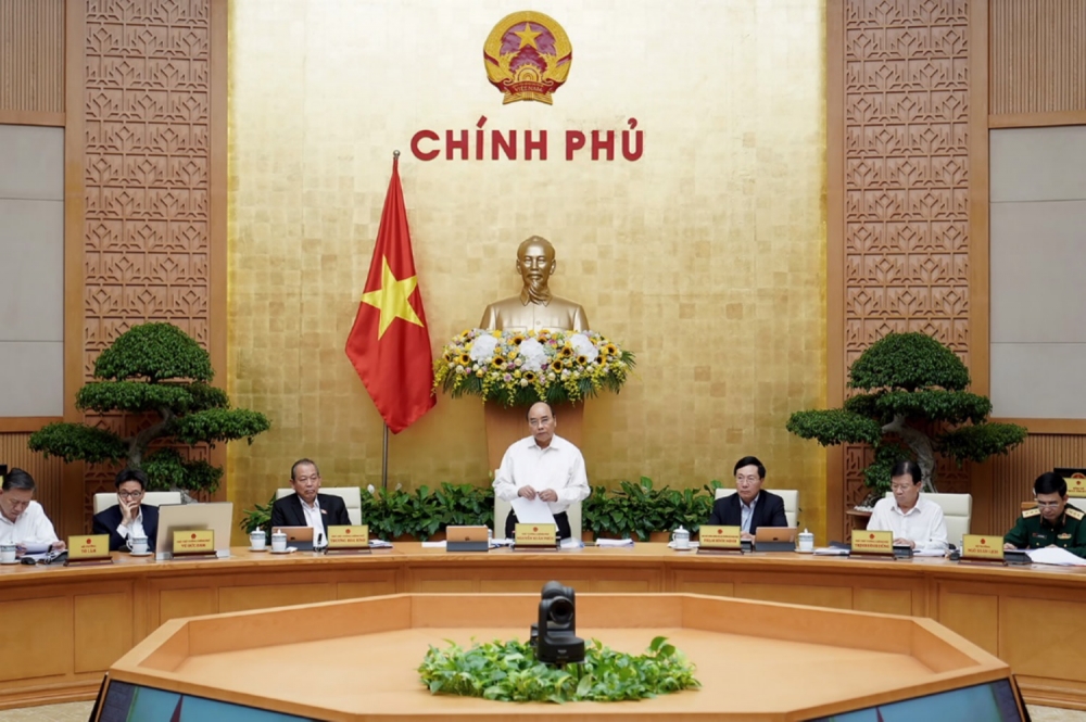 Thủ tướng chủ trì phiên họp Chính phủ thường kỳ tháng 10/2019