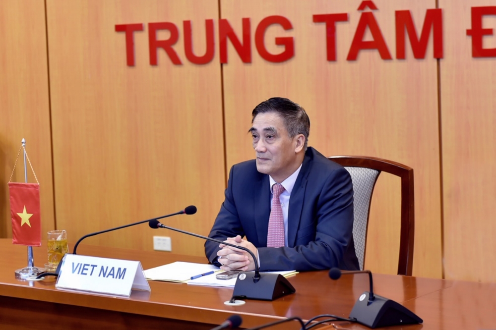 Thứ trưởng Bộ Tài chính Trần Xuân Hà tham dự Hội nghị trực tuyến cấp cao của Liên Hợp quốc về tài chính ứng phó với dịch bệnh Covid-19