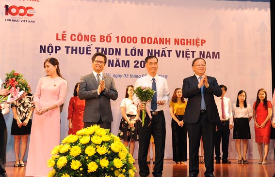 Tổng cục Thuế công khai danh sách xếp hạng 1.000 doanh nghiệp nộp thuế TNDN lớn nhất Việt Nam năm 2018