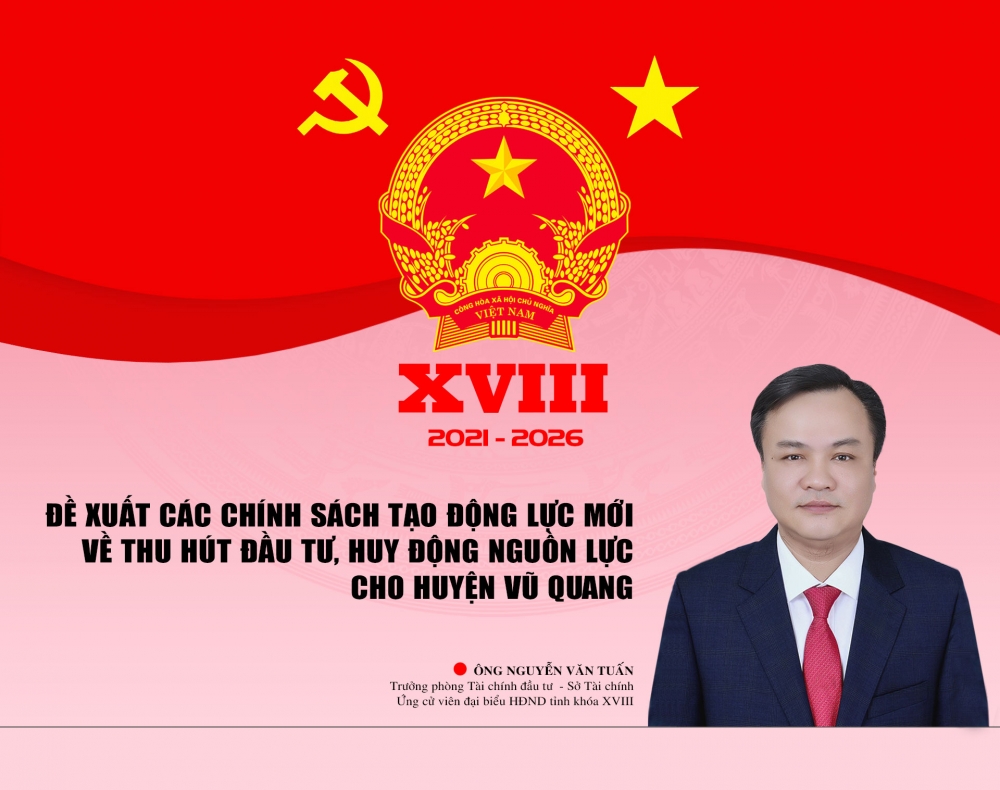 Đề xuất các chính sách tạo động lực mới về thu hút đầu tư, huy động nguồn lực cho huyện Vũ Quang