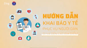 Hướng dẫn khai báo y tế Trên trang khaibaoyte.vn