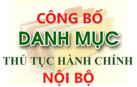 Quyết định công bố TTHC nội bộ trong hệ thống hành chính Nhà nước  thuộc phạm vi quản lý của ngành Tài chính áp dụng trên địa bàn tỉnh Hà Tĩnh
