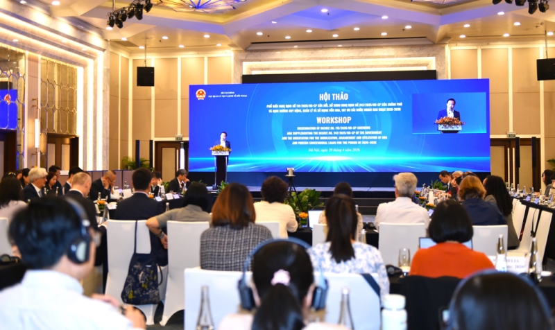 Hoàn thiện thể chế, nâng cao hiệu quả quản lý và sử dụng vốn ODA, vay ưu đãi nước ngoài